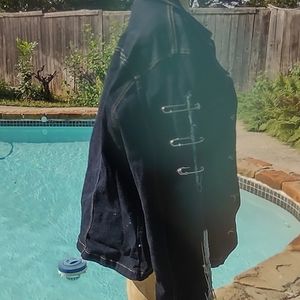 Gothic Jean jacket Halloween